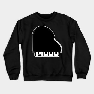 Piano Music Crewneck Sweatshirt